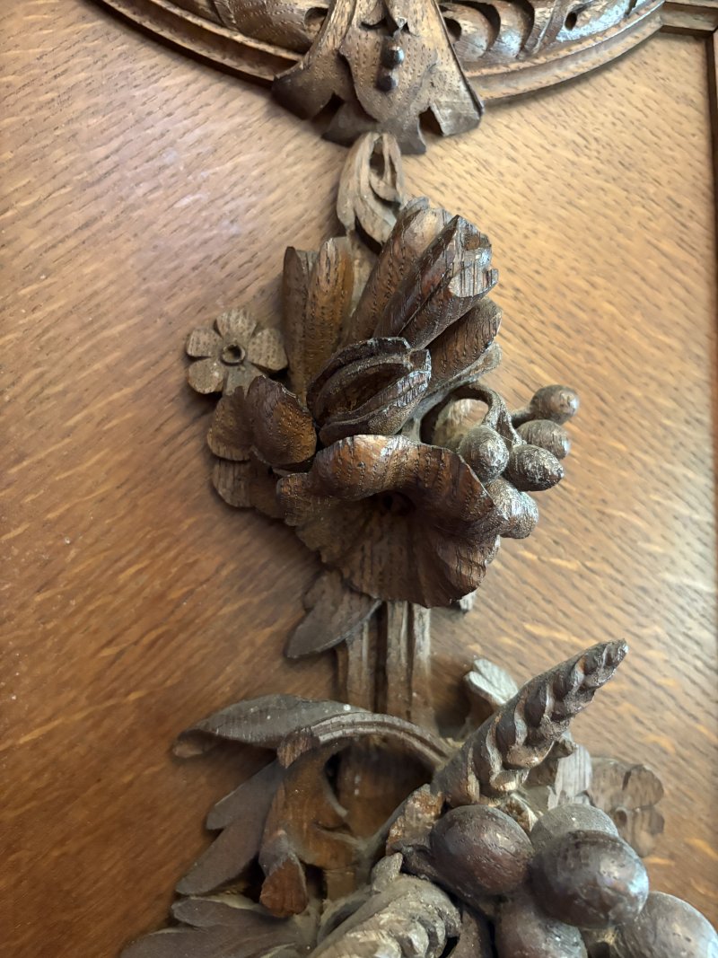 Monumental Antique Victorian Exhibition Quality Carved Oak Sideboard By Maple and Co. - Image 19